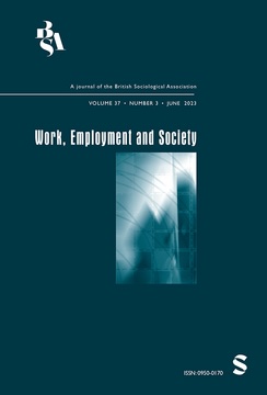 Work, Employment and Society cover